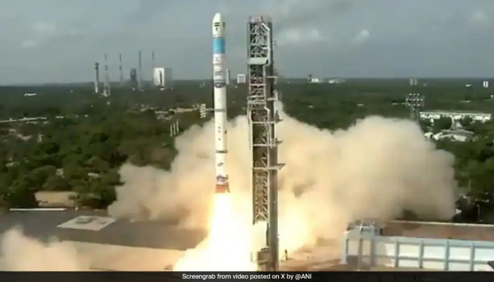 ISRO Successfully Launches Earth Observation Satellite 8 With SSLV Rocket