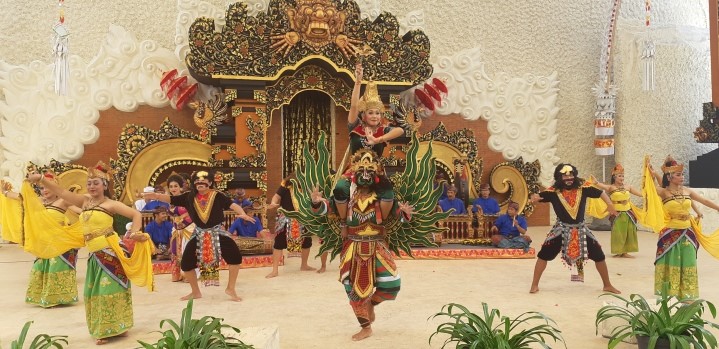 Wayang performance at GWK