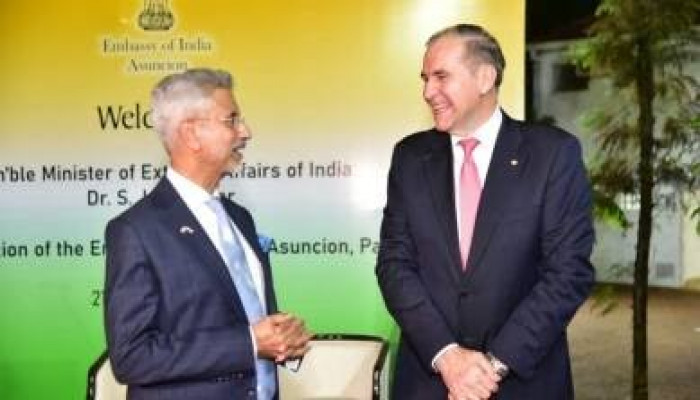 EAM Jaishankar Inaugurates Indian Embassy In Paraguay