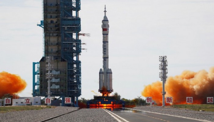 China launches 3 astronauts to its new space station