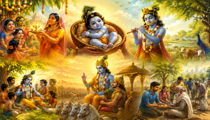 Janmashtami: From Celebrating Krishna’s Birth to Living Krishna’s Teachings