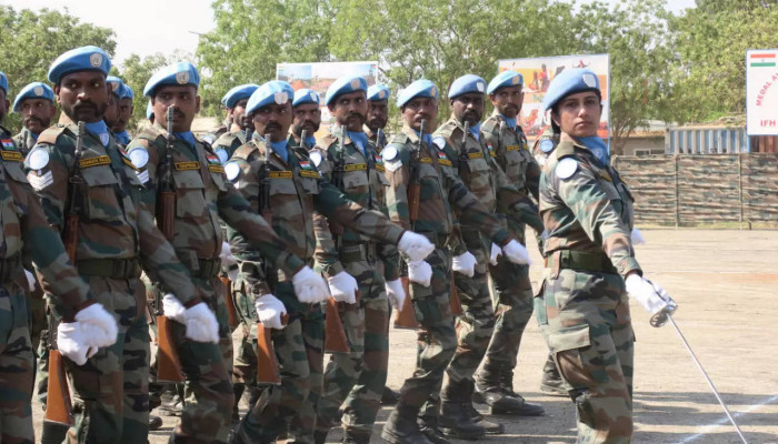 Over 1000 Indian Peacekeepers Awarded Un Medals For Outstanding Service In South Sudan